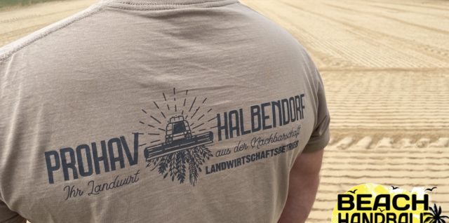 Beachfelder aufgelockert