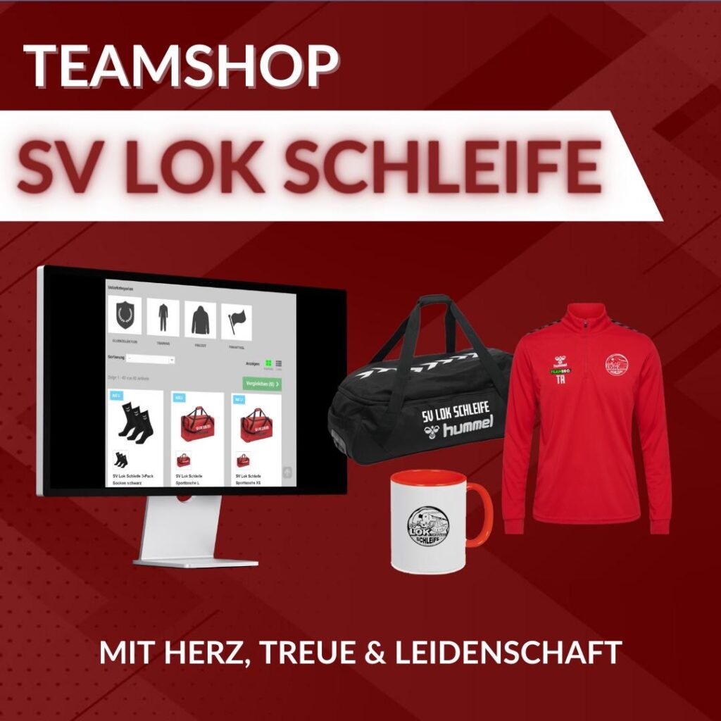 Teamshop SV Lok Schleife